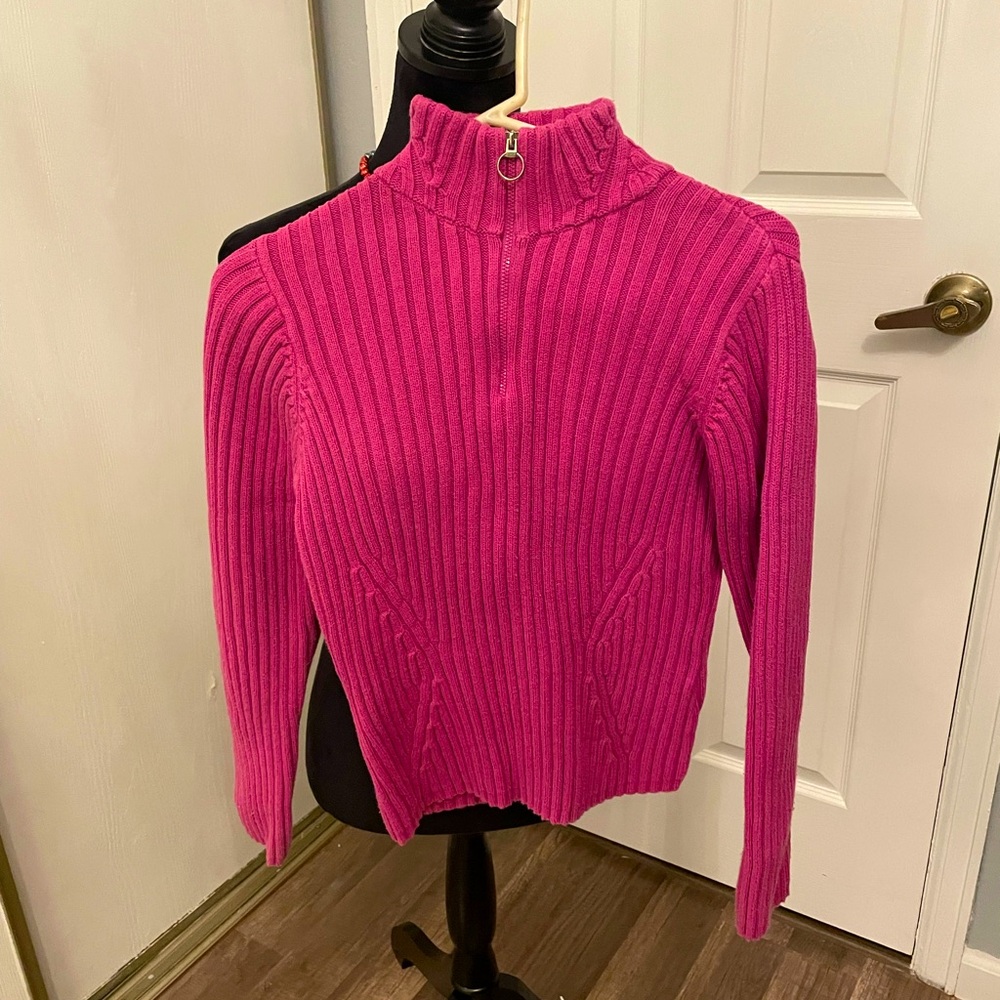 Pink Sweater Shirt Size S